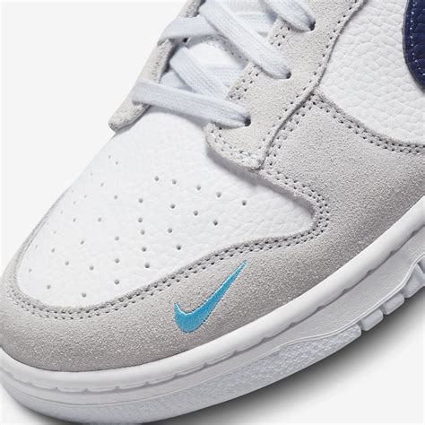 nike dunk low mini swoosh midnight navy|dunk low mini swoosh.